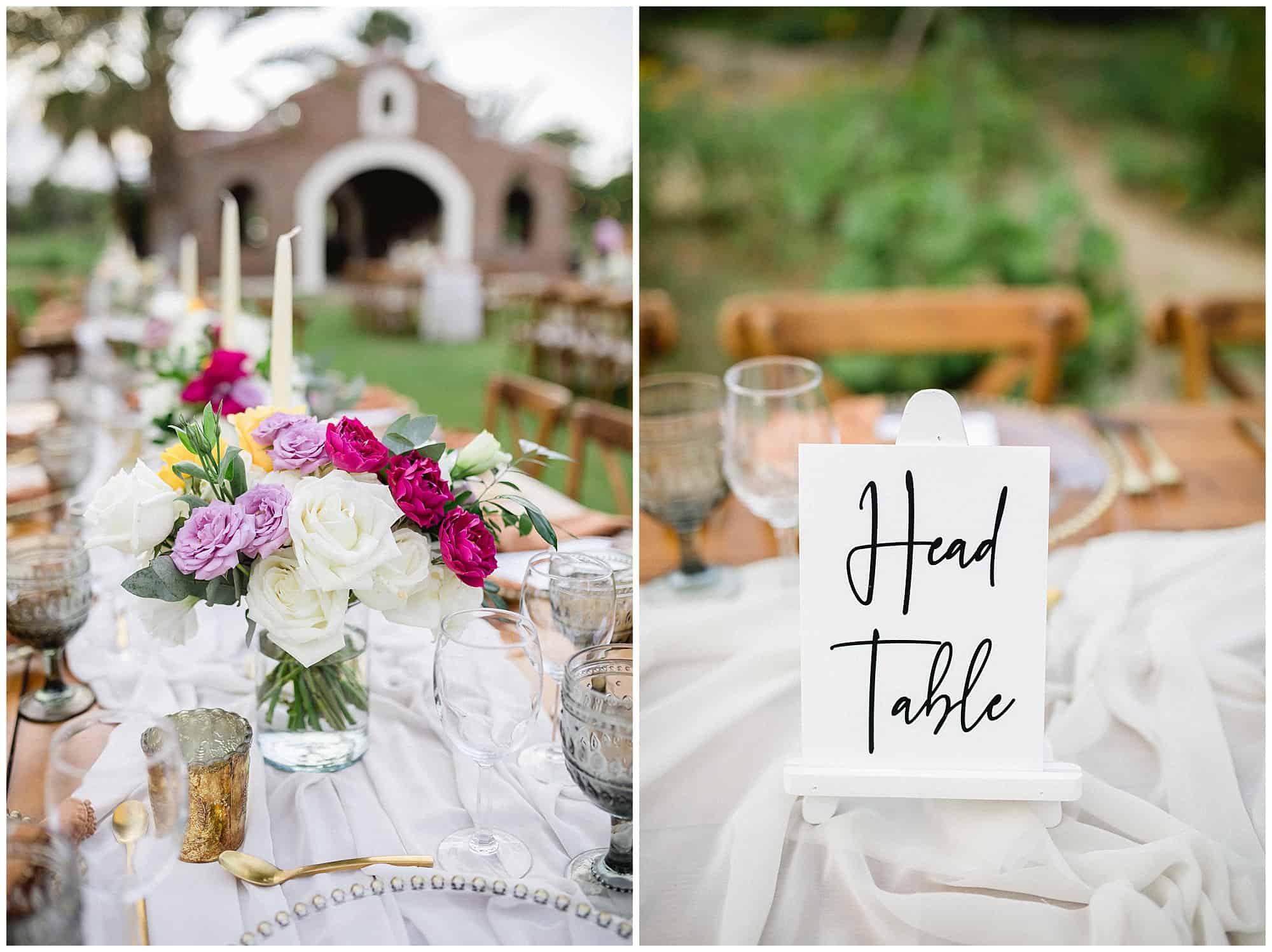 Flora Farms Wedding reception